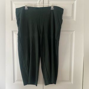 Wide leg cropped pant (heavy)
